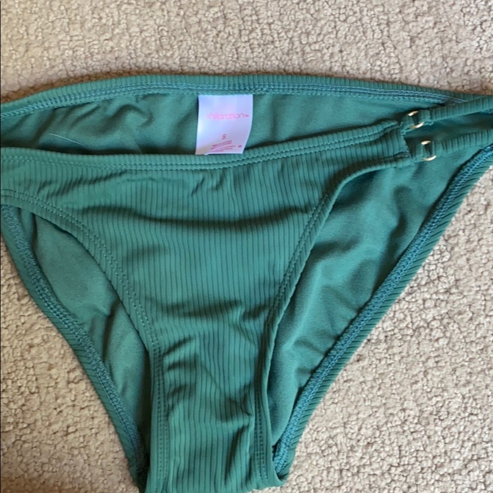 Olive green bikini bottoms